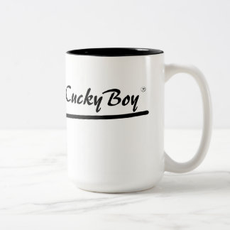 Cucky cuckold tweekleurige koffiemok