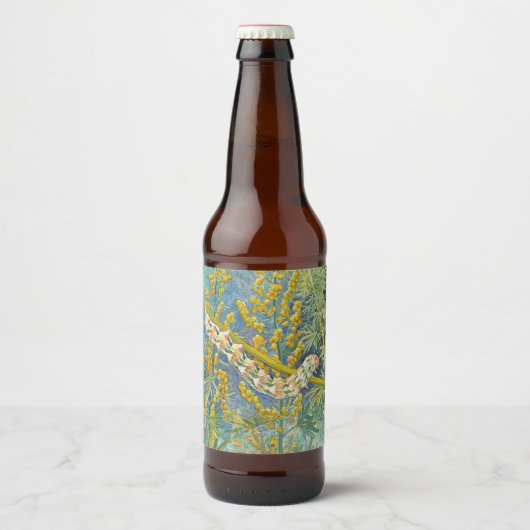 Cucullia Absinthii Wormwood Cateronder Bier Etiket (Voorkant)