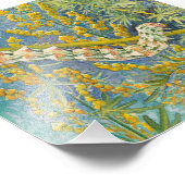 Cucullia Absinthii Wormwood Cateronder Foto Afdruk (Hoek)