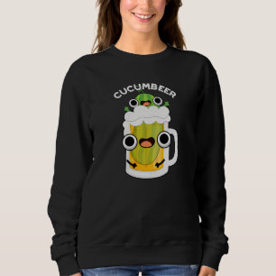 Cucum-bier Grappig Bier Pun Donker BG Trui