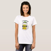 Cucum-bier Grappig Bier Pun T-shirt (Voorkant volledig)