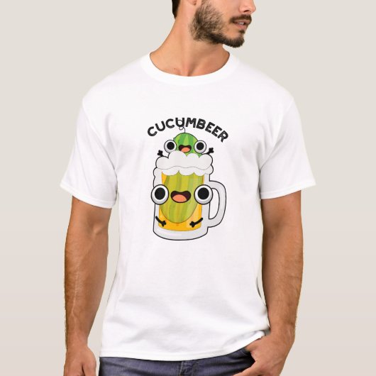 Cucum-bier Grappig Bier Pun T-shirt (Voorkant)