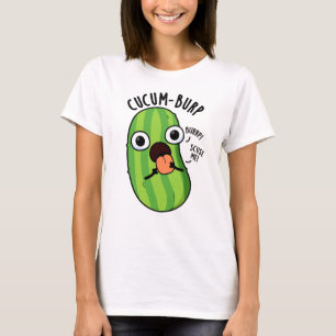 Cucum-boer Grappige Komkommer Woordgrap T-shirt