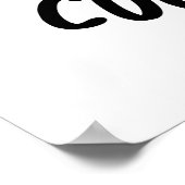 Cucum-bro Funny Veggie Cucumber Pun Poster (Hoek)