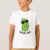 Cucum-bro Funny Veggie Cucumber Pun T-shirt (Voorkant)