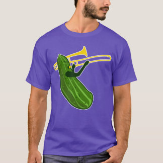 Cucumber Brass Musicrombonistrombone vintage T-shirt
