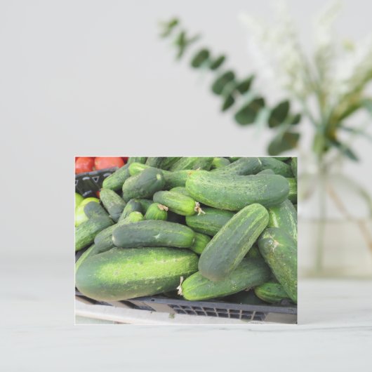 Cucumber Bundle Briefkaart (Staand voorkant)