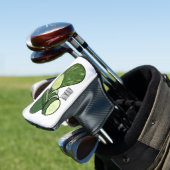 Cucumber cartoon illustratie golfheadcover (Insitu)