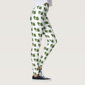 Cucumber cartoon illustratie leggings (Rechts)