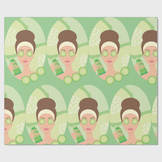 Cucumber Facial Cadeaupapier (Vlak)