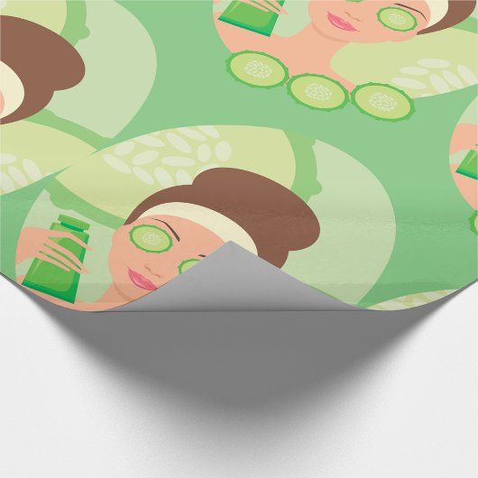 Cucumber Facial Cadeaupapier