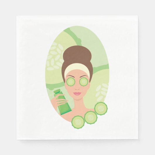 Cucumber Facial Servet (Voorkant)