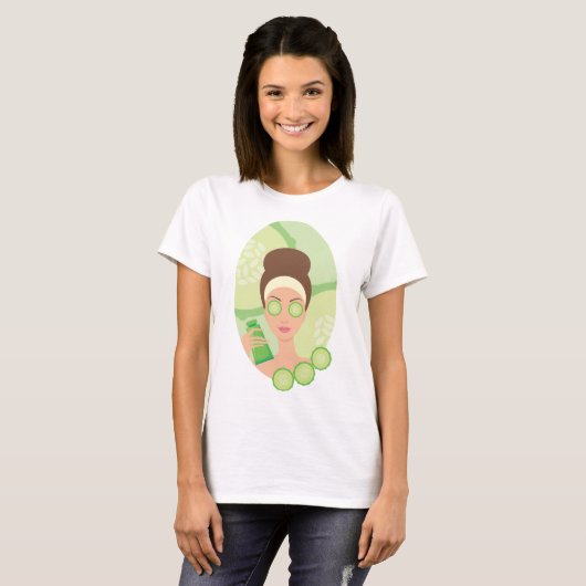 Cucumber Facial T-shirt (Voorkant volledig)