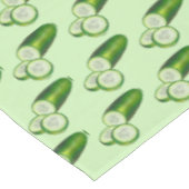 Cucumber Fresh Green Summer Vegetable Veggie Veg Tafelkleed (Gekanteld)
