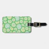 Cucumber grappig patroon bagagelabel (Voorkant horizontaal)