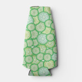 Cucumber grappig patroon flesjeskoeler (Voorkant)