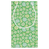 Cucumber grappig patroon klein cadeauzakje (Achterkant)