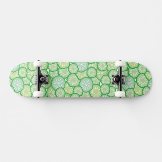 Cucumber grappig patroon persoonlijk skateboard (Horizontaal)