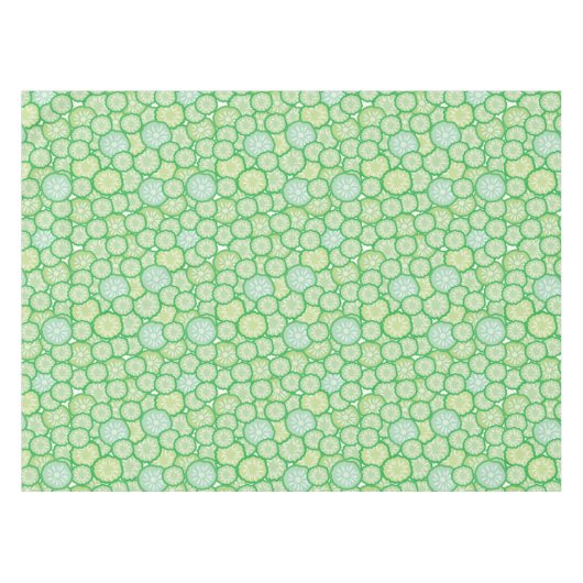 Cucumber grappig patroon tafelkleed (Voorkant (Horizontaal))