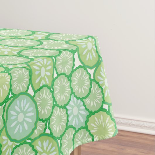 Cucumber grappig patroon tafelkleed (Voorbeeld)