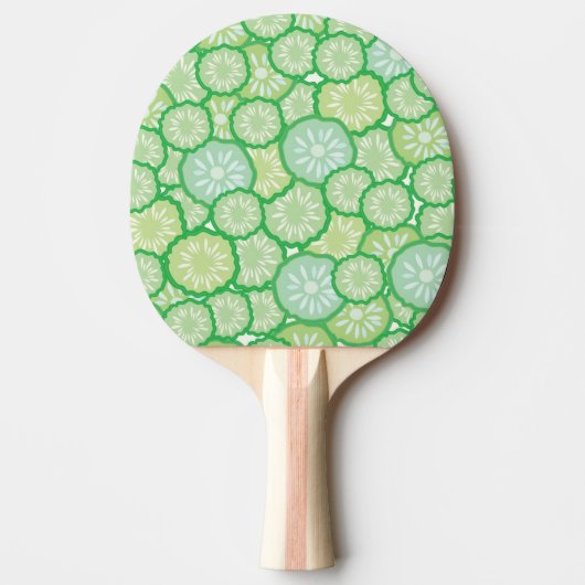 Cucumber grappig patroon tafeltennisbatje (Voorkant)