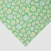 Cucumber grappig patroon tissuepapier (Detail)