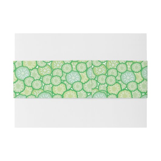 Cucumber grappig patroon uitnodigingen wikkel (Achterkant Voorbeeld)