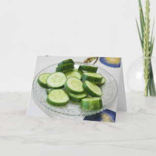 Cucumber greecard kaart