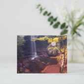 Cucumber Herfsten, Ohiopyle State Park, Pennsylvan Briefkaart (Staand voorkant)