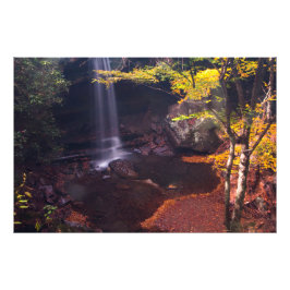 Cucumber Herfsten, Ohiopyle State Park, Pennsylvan Foto Afdruk