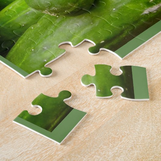 Cucumber Jigzaag Puzzle Legpuzzel (Zijkant)