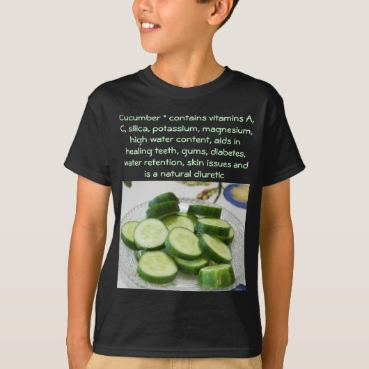 Cucumber kinder shirt (Voorkant)