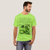 Cucumber mannen shirt (Voorkant volledig)