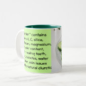 Cucumber-mok Tweekleurige Koffiemok (Voorkant links)