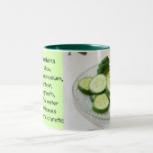 Cucumber-mok Tweekleurige Koffiemok (Center)