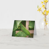 Cucumber Notecard Kaart (Gele Bloem)