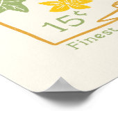 Cucumber (pekelglas) Poster voor verpakking van za (Hoek)