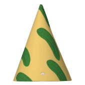 Cucumber Pickles Vegetable Lover Food Humor Feesthoedjes (Rechts)