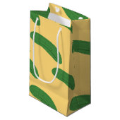 Cucumber Pickles Vegetable Lover Food Humor Klein Cadeauzakje (Voorkant Gekanteld)