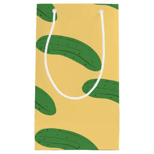 Cucumber Pickles Vegetable Lover Food Humor Klein Cadeauzakje (Voorkant)