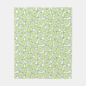Cucumber Salad Fleece Deken (Voorkant)