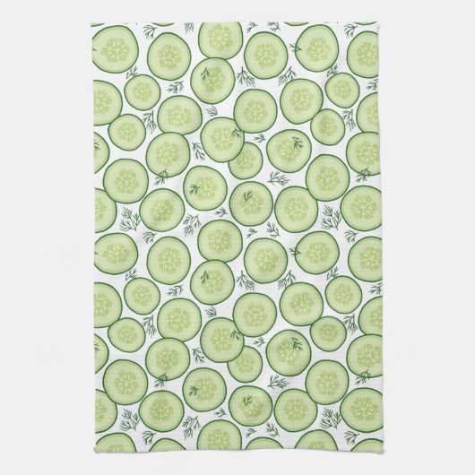 Cucumber Salad Theedoek (Verticaal)