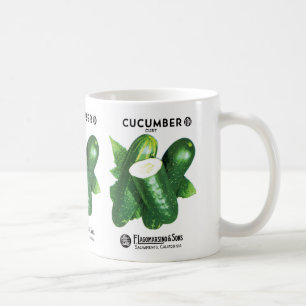 Cucumber Seed Packet Label Koffiemok