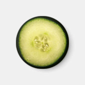 Cucumber slice novelty kookfriet magnet (Voorkant)