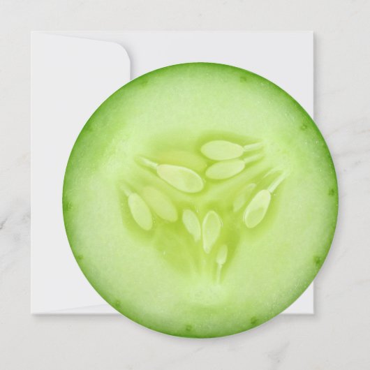 Cucumber Spa Bridal Shower Uitnodiging (Achterkant)