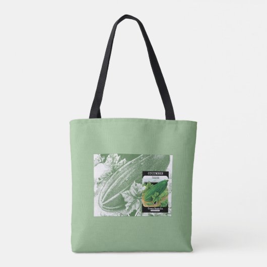 CUCUMBER TOTE BAG (Achterkant)