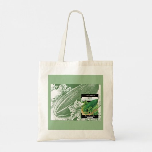 CUCUMBER TOTE BAG (Achterkant)