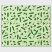 Cucumberpatroon Cadeaupapier (Vlak)