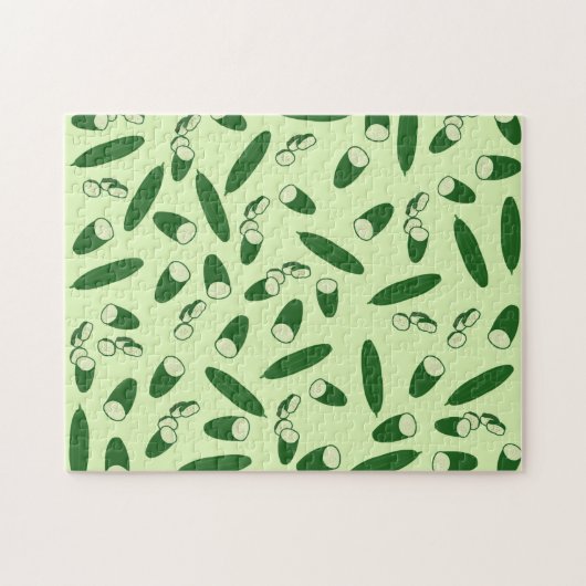 Cucumberpatroon Legpuzzel (Horizontaal)