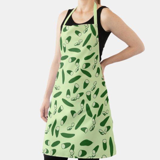 Cucumberpatroon Schort (Insitu)